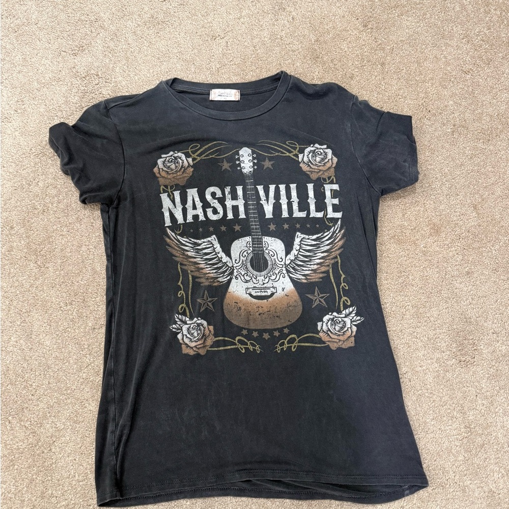 Nashville Graphic T-Shirt - Black